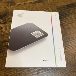 NEW dot.cards Dot Thin ~ The Future of Networking Business Card Tool, Black